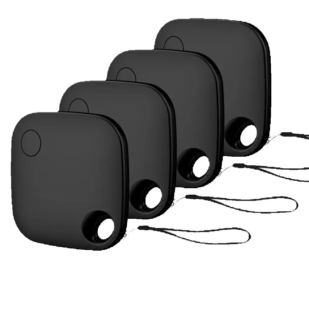 4-teiliger Smart-Positionierungs-Tracker Kompatibel mit Google's Find Hub, Übertrifft Bluetooth GPS-Finder für Xiaomi Pixel Android-Geräte GMS