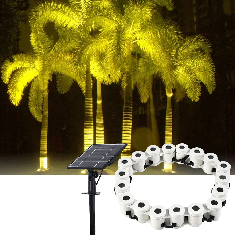 

Solar 512 Colorful Chain Light Waterproof Outdoor Adjustable Solar Hugging Tree Light Solar Column Light
