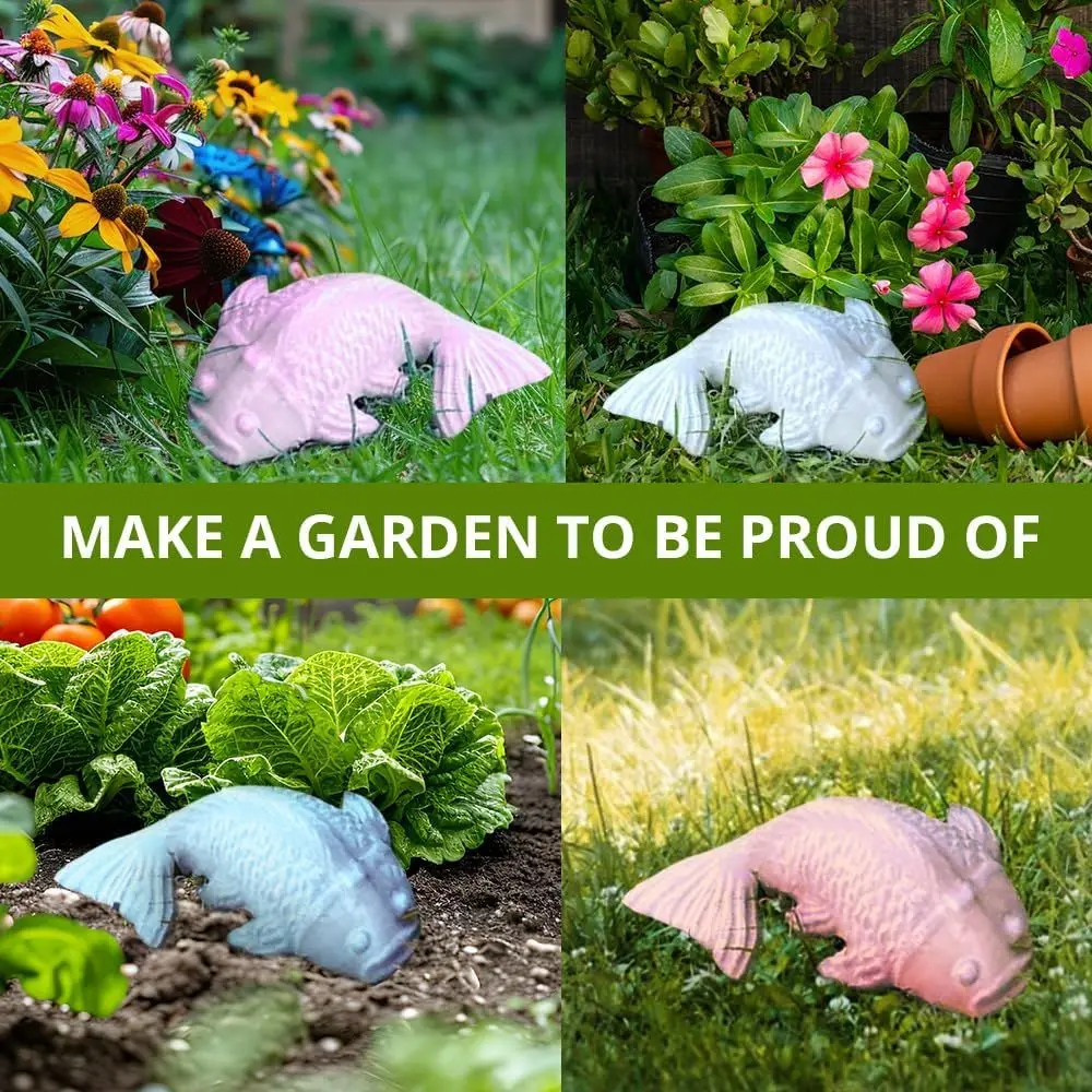 Reusable 2mm ABS Plastic Molds for Concrete Ish-Scale Garden Decor and Aquarium Shapes - Detail 1