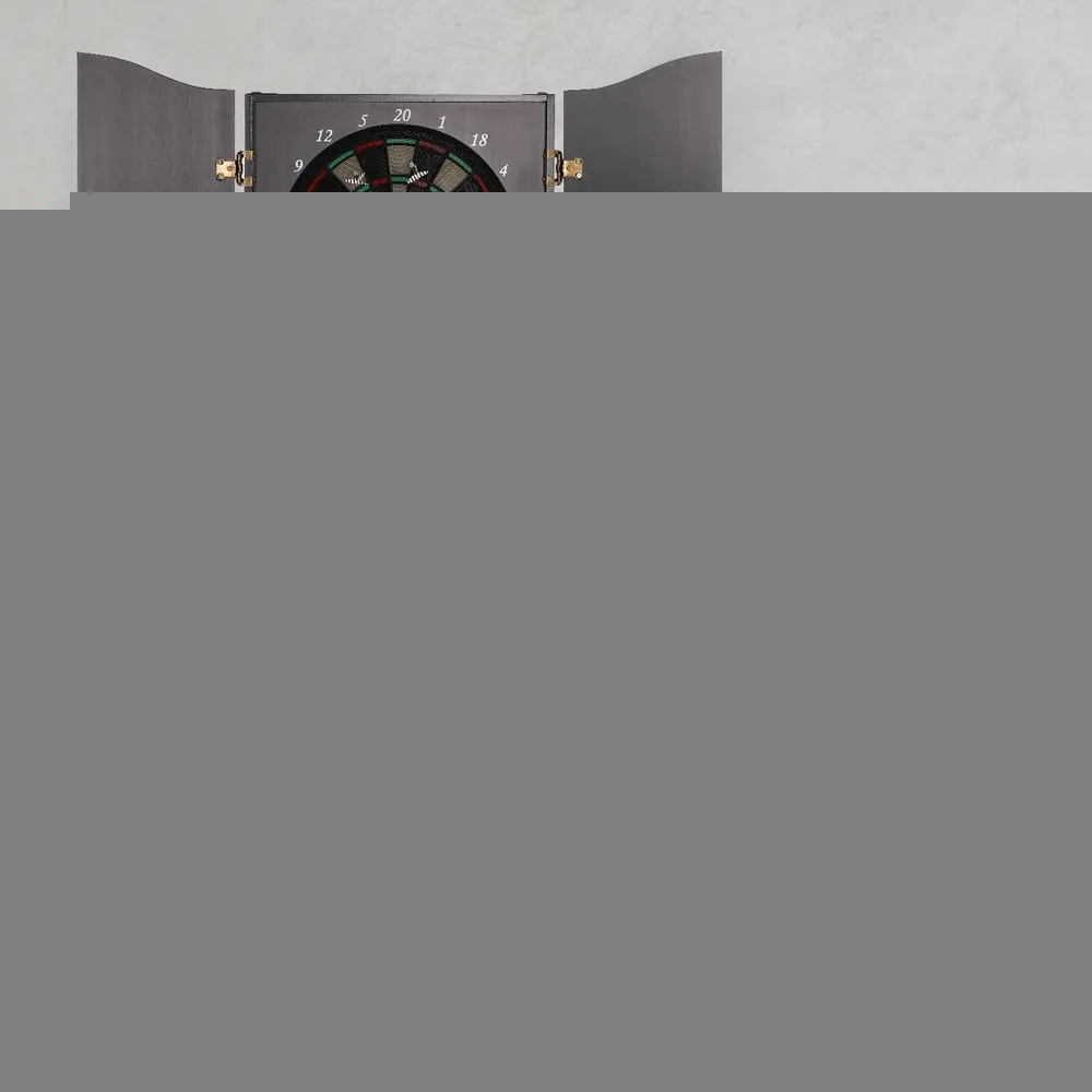 

Современный черный шкаф для дартса, набор дартс, электронное табло, шкаф для дартса