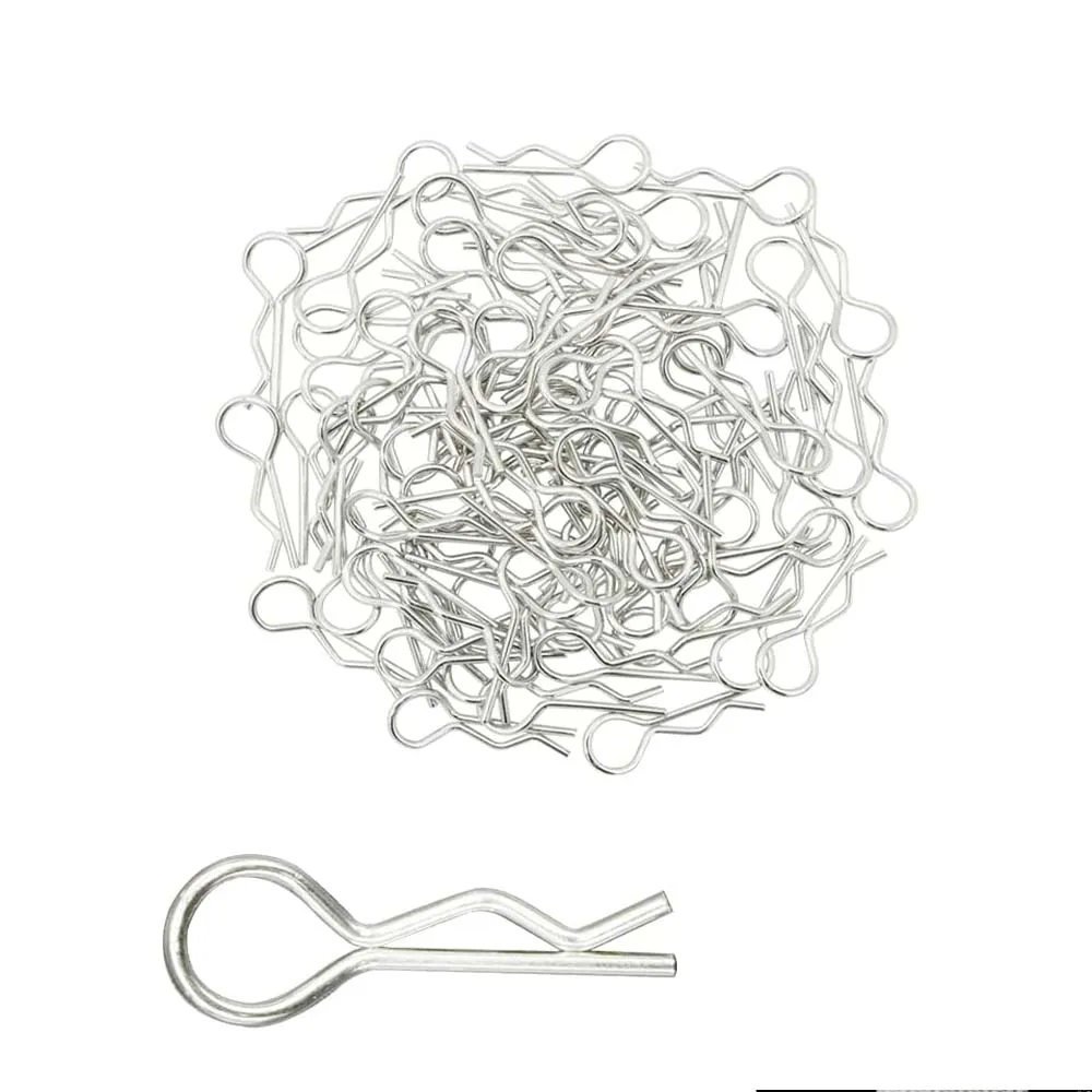 

OGRC 100 шт. универсальный набор зажимов для кузова RC для масштаба 1/8 1/10 1/12 Redcat HPI Himoto HSP Exceed Замена детали кузова радиоуправляемого автомобиля