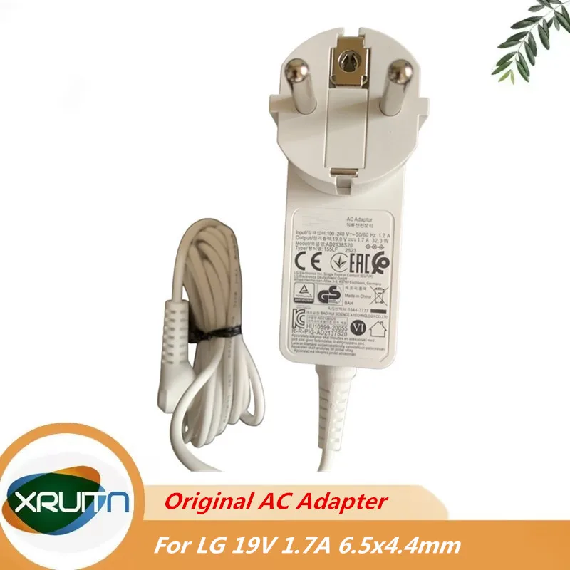 Adaptador de conmutación Original 19V 1.7A ADS-40SG-19-3 19025G para Monitor LG EAY62549201 22MP58VQ-P 22MP48HQ-P 24M38H-B LCAP21