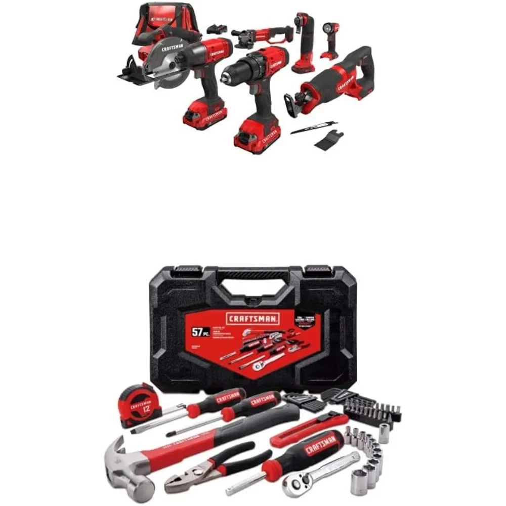 V20 Cordless Drill Combo Kit, 7 Tool (for CMCK700D2)