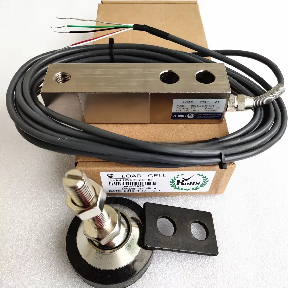 ZEMIC  Genuine  Weighing Sensor H8C-C3 500kg 1t 1.5t 2t 2.5t 3t 5t 10.0t-4B1/6B1 China Load Cell Sensor Platform Scale