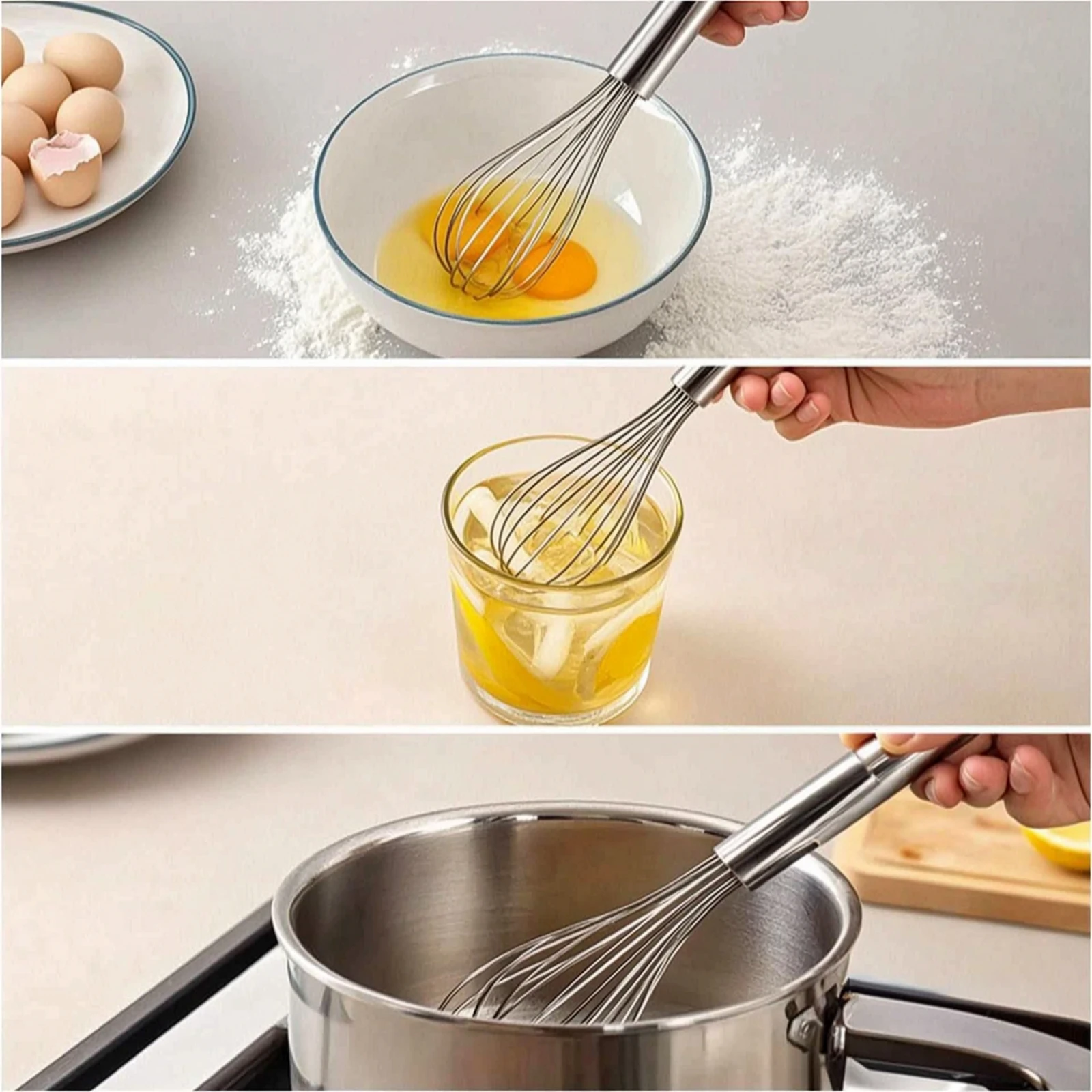 풍선형 거품기 다용도 수동 거품기 계란 거품기 오래 지 - Kitchen Baker 리뷰 및 가격