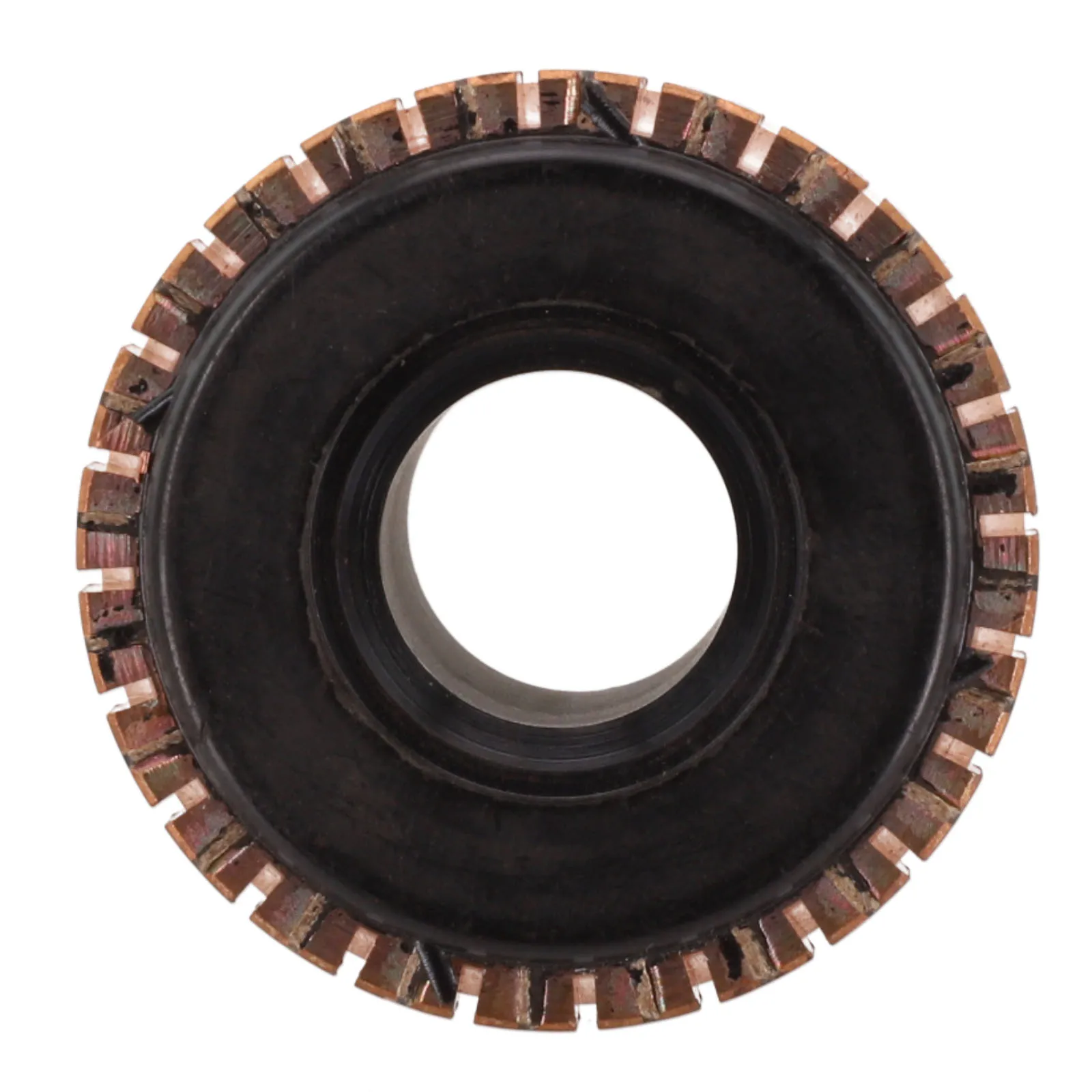 Groove Type Commutator 24P Motor Commutator Wear-Resistant Boost Motor Performance Copper Material Easy To Install