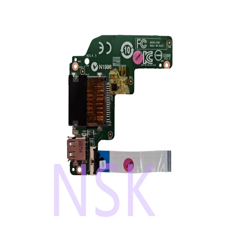 Original FOR MSI GL GP GE72 MSI GP62 / GF63 Power Button, POWER USB And Card Reader Board MS-16J12 GE62 GE72 GP62 GL62