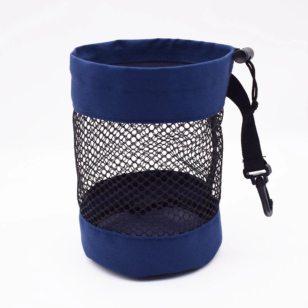 Golf storage bag storage bag GOLF portable accessory bag, mesh bag ball bag pull rope mesh bag for Driving Range Practice