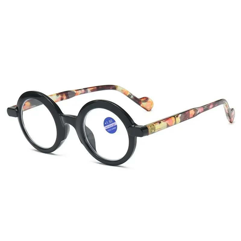 Lunettes de lecture rondes Vintage pour femmes et hommes, Anti-lumière bleue, presbytie, dioptries + 1.0 à + 4.0