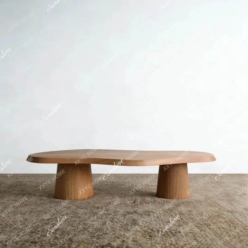 

Minimalist living room household small apartment special-shaped coffee table