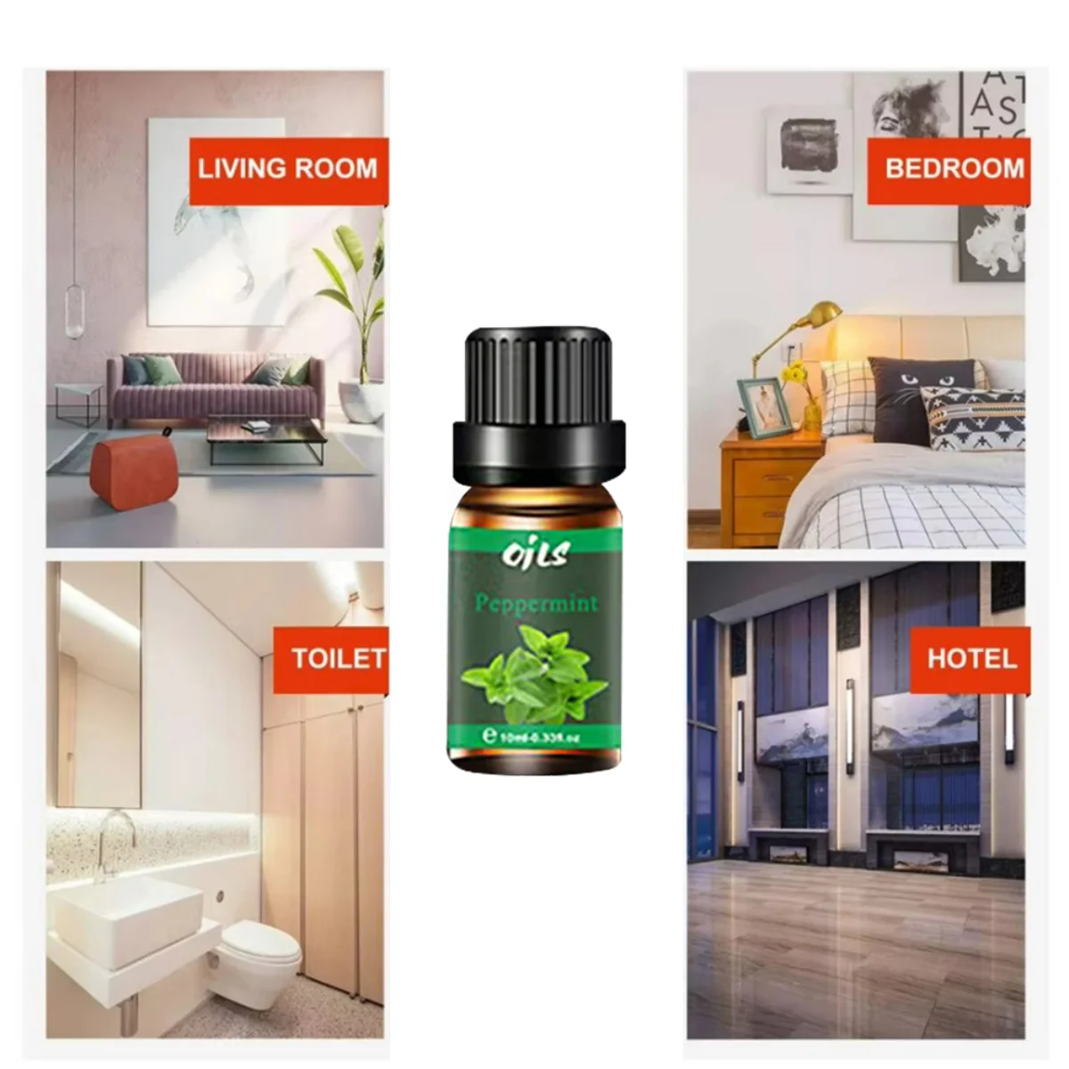 10 ml Eukalyptus Vanille Minze Ätherisches Öl Kerze Aromatherapie Öl Diffusor Auto Parfüm Lufterfrischer Aromatherapie Ätherisches Öl