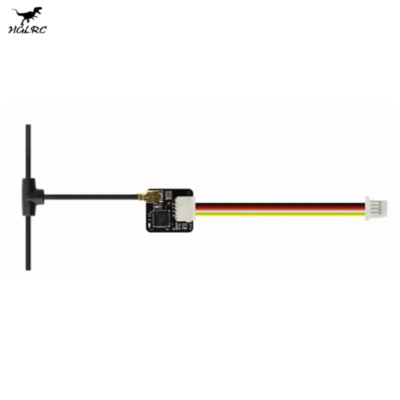 HGLRC ELRS 2.4G Ricevitore 500MHZ Tasso di aggiornamento ELRS 3.0 per aereo RC FPV Droni a lungo raggio Parti fai da te