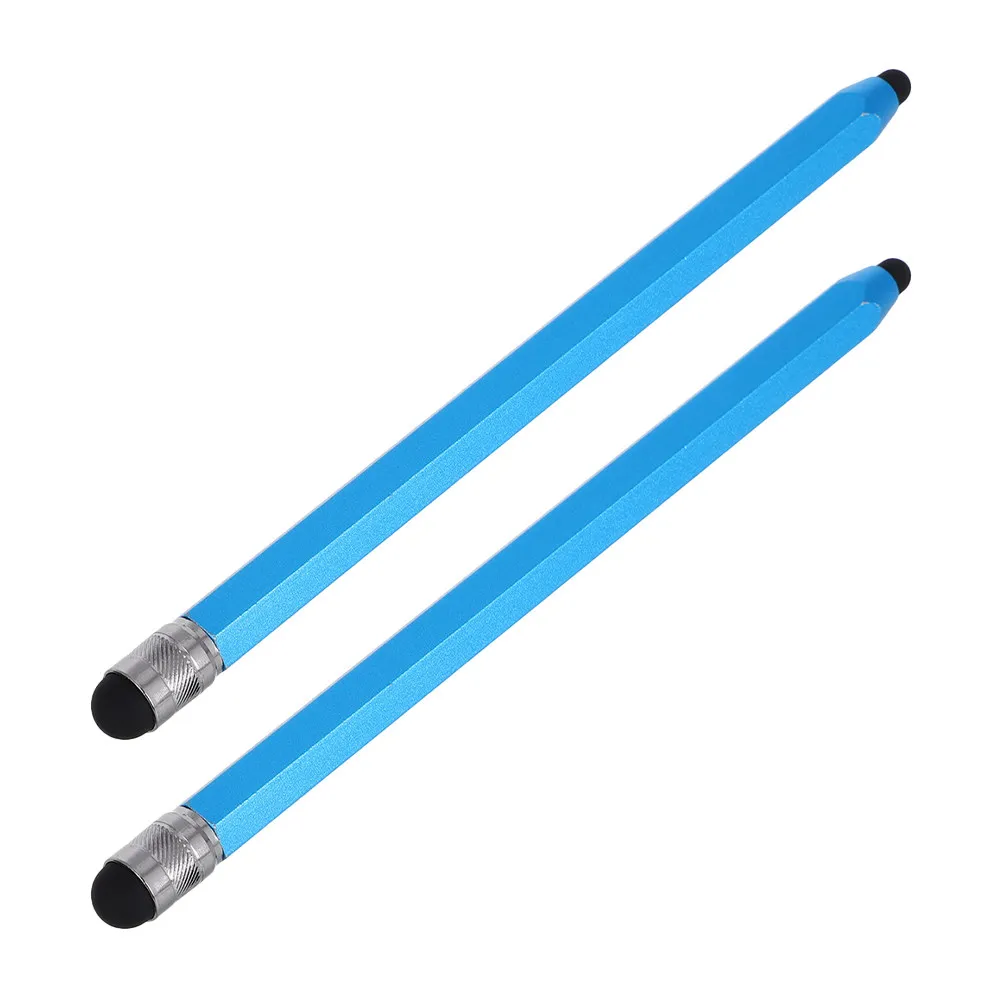 

2Pcs Multifunctional Hexagonal Touchscreen Stylus Pen Dual-Head Capacitive for Tablet Smartphone Precision Writing Painting
