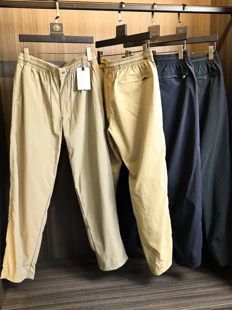 

Lightweight Quick-Dry Straight Leg Casual Pants for Men Summer Outdoor Sports Moisture Wicking Breathable Versatile Casual Tr...