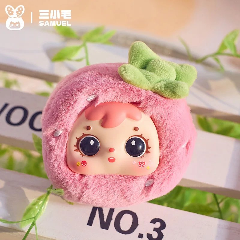 

Серия Samuel Heartfelt, глухая коробка, милая коллекция плюшевых игрушек, кавайный брелок с мягкими животными, случайный персонаж, коллекционные предметы, подарок