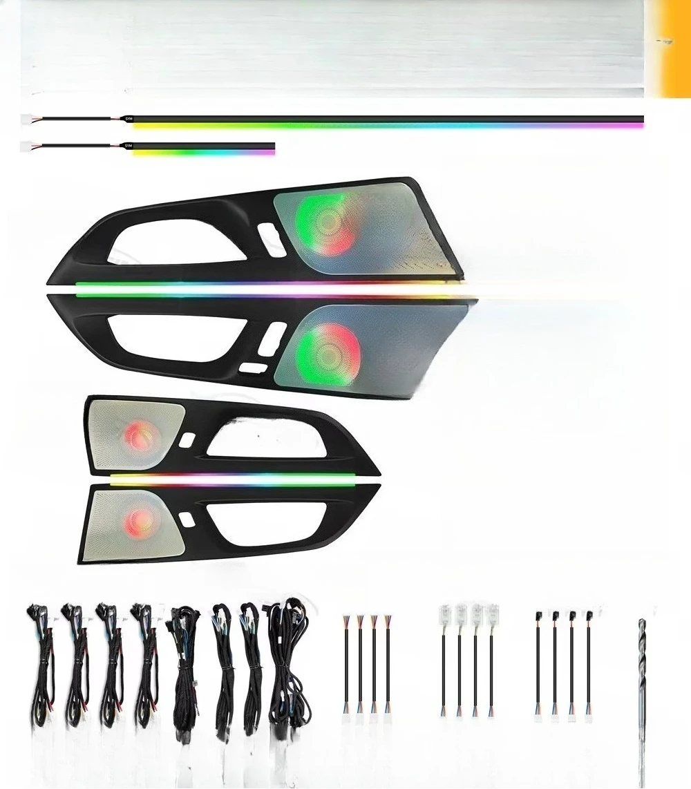 

64 Color Ambient Lighting Upgrade Kit S60 2020 + Interior Light Emitting Diode Accessories Door Decoration