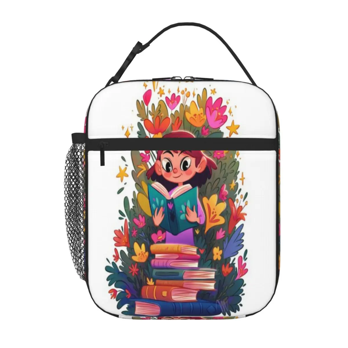 Hot Sale Let Your Imagination Flourish! Industrial Style Cooler Lunch Bag Seaside Lunch Student Lunch Bag