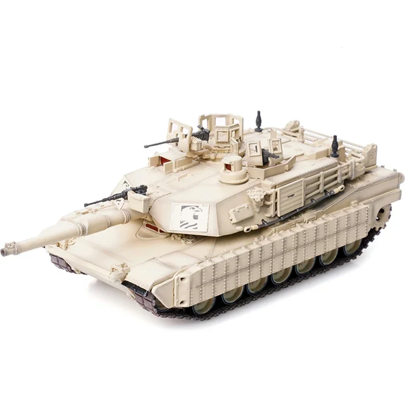 

1:72 Scale Diecast Alloy M1A2 TUSK1 AbramsM1 Tank Model Militarized Combat Track Type Classics Adult Gifts Toys Static Display