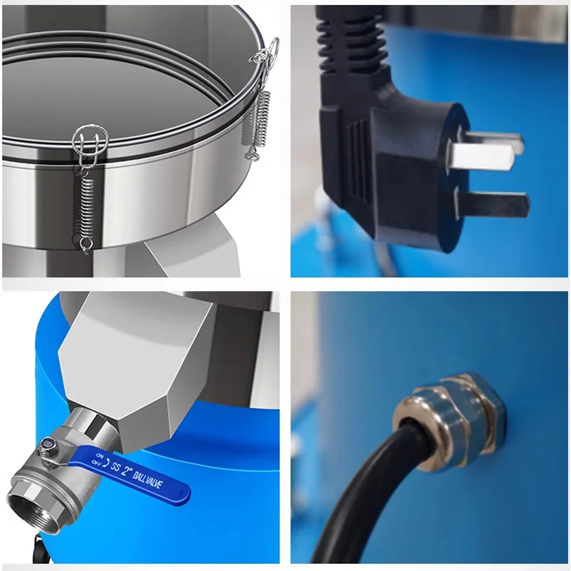 Vibrating screen paint latex paint automatic liquid filter powder screening machine food stainless steel screening