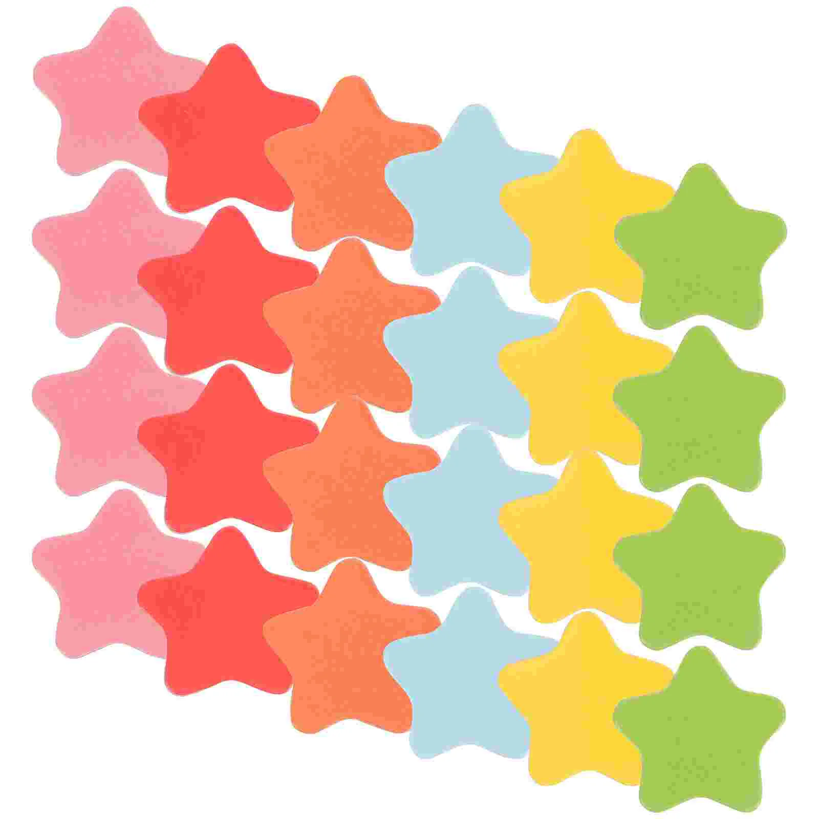 120 Pcs Magnetic White Board Fridge Magnets Refrigerator Star Shape Aldult Blackboard Sticker Stars for Kids Office