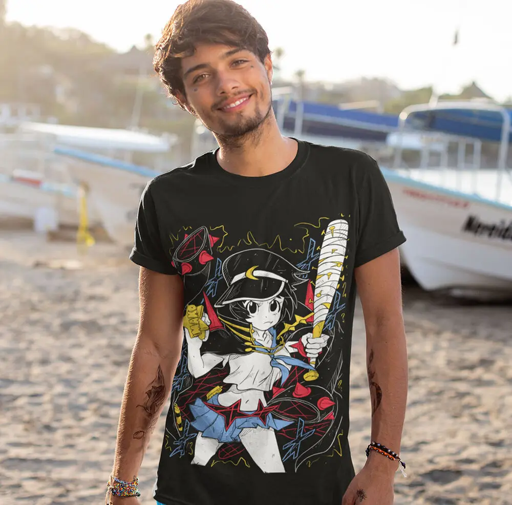 Mako Mankanshoku T-shirt Kill la Kill Ryuko Matoi Harajuku Japan Shirt All Size