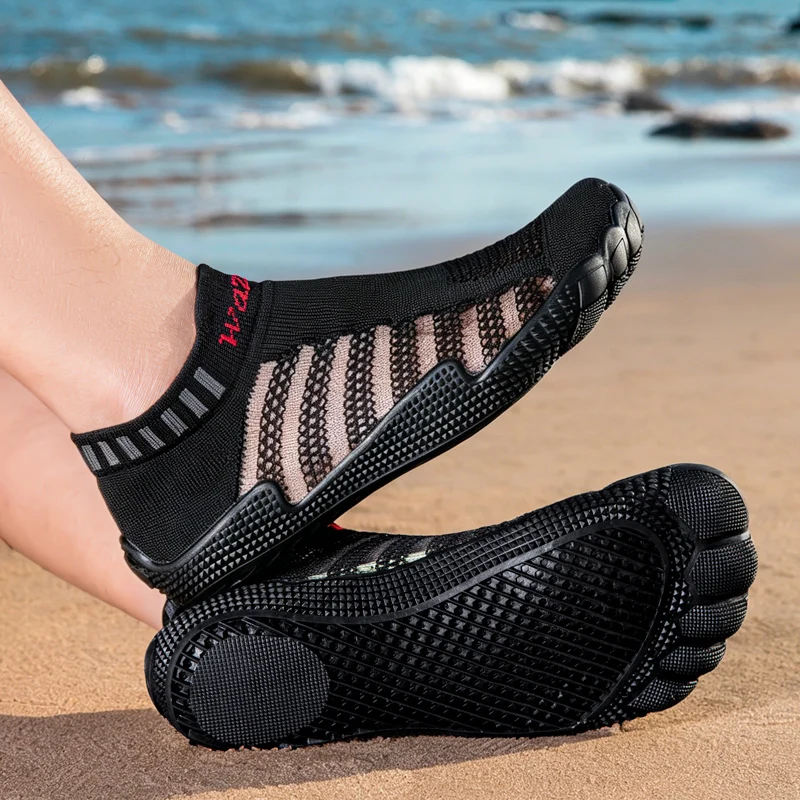 Summer Barefoot Shoes Men Women Breathable Mesh Men's Aqua Shoes Anti-slip Outdoor Beach Water Shoes Quick Dry Women's Sneakers