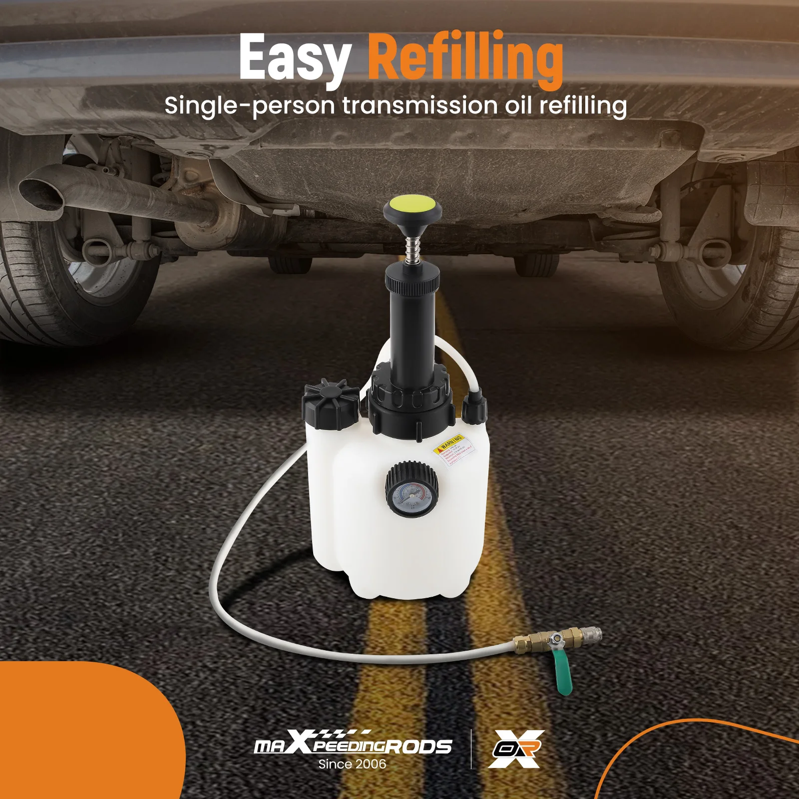 

3L Transmission Oil Filling Tool with 8pcs Adaptors & System Fluid Pump Manual