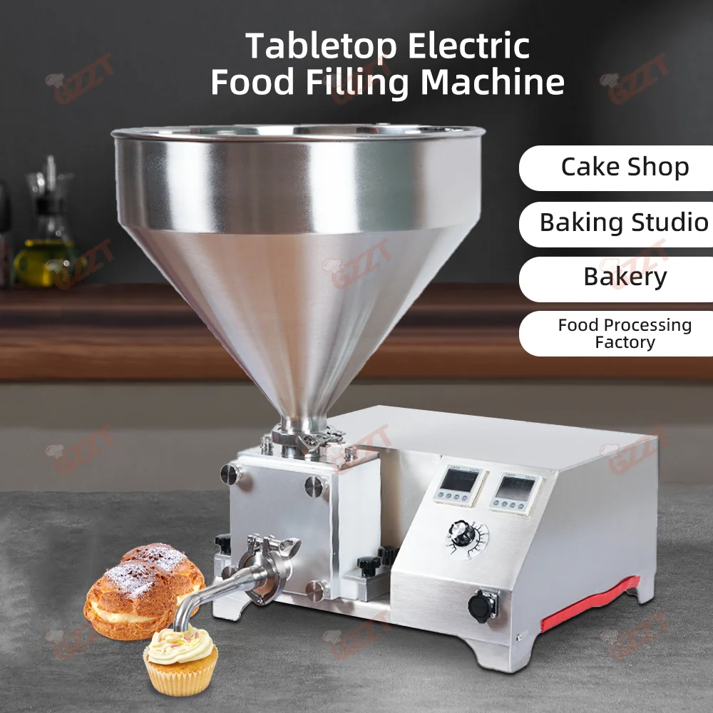 GZZT WH20 20L Electric Food Filling Machine Automatic Jam Sauce & Cream Dispenser Jam Filling Machine Food Processor