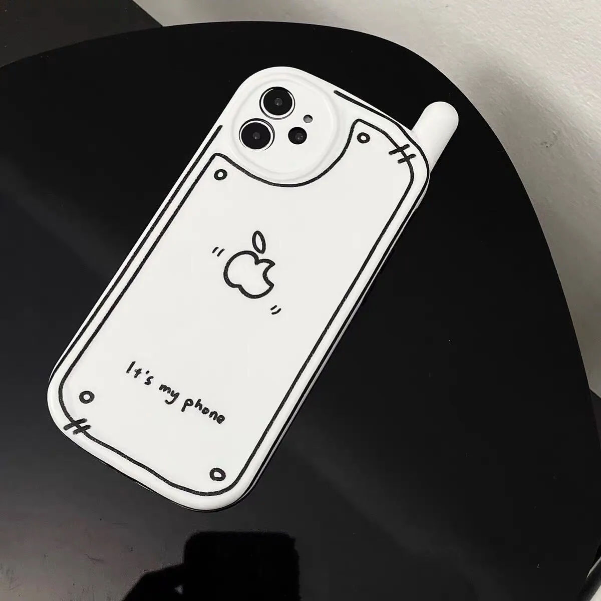 Funny mobile phone painting case for iphone 11 13 pro max 12 se 3 Fashion shockproof back cover for iphone xr xs max x 7 plus 8