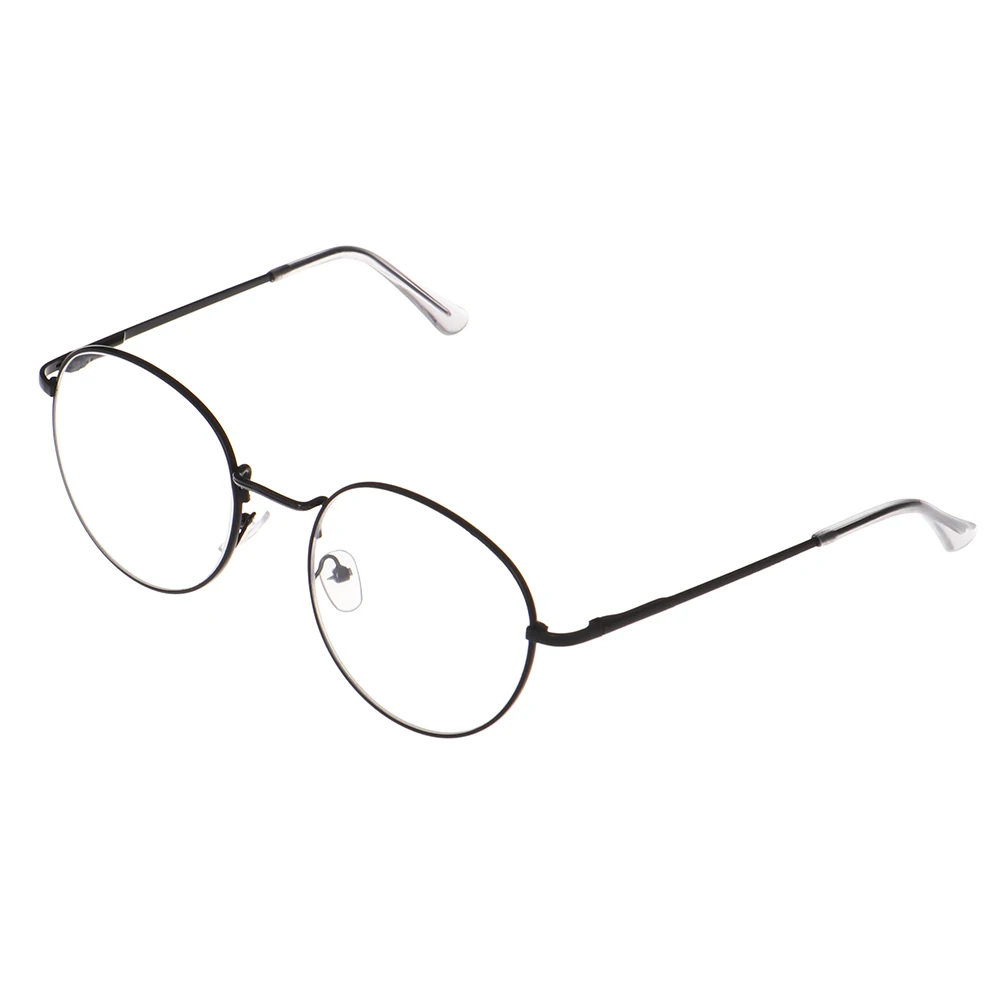 Lunettes rondes en métal flexibles et portables, -1.00~-4.0 dioptries, lunettes pour myopie, soins de la vue