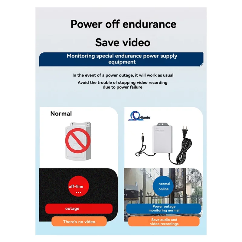 BAAY 12V-2A مصدر طاقة غير منقطع لواي فاي، راوتر، مودم، كاميرا أمان صغيرة UPS بطارية احتياطية حامي الاتحاد الأفريقي التوصيل