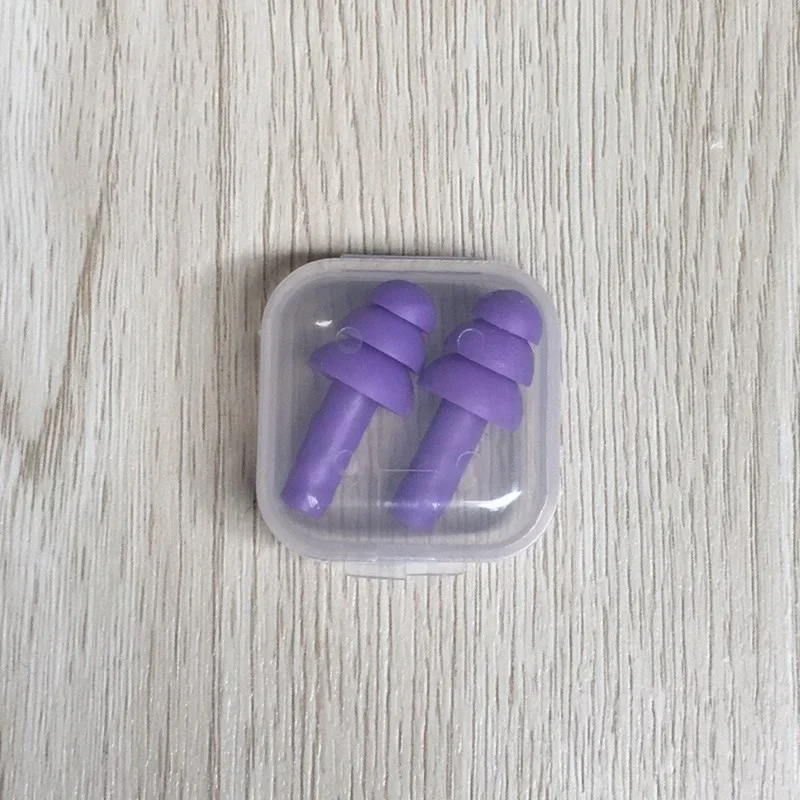 Soft Silicone Ear Plugs Insulation Ear Protection Earplugs Anti Noise Snoring Sleeping Plugs For Travel Noise Reduction