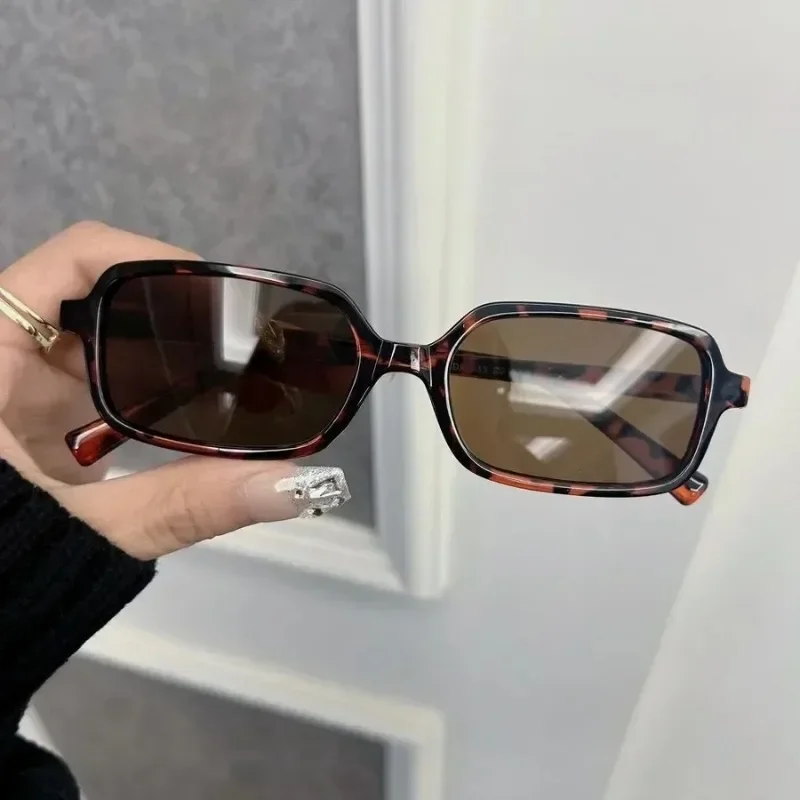 Vintage Square Sunglasses Women Men Cool Mirror Lens Stylish Sun Glasses Female Male Personality Colors Oculos De Sol