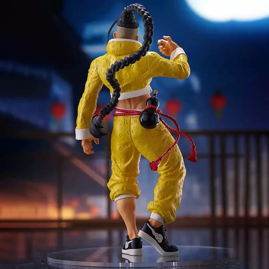 Original POP UP PARADE Street Fighter 6 Jamie Anime Figuras Brinquedos Modelo de Ação