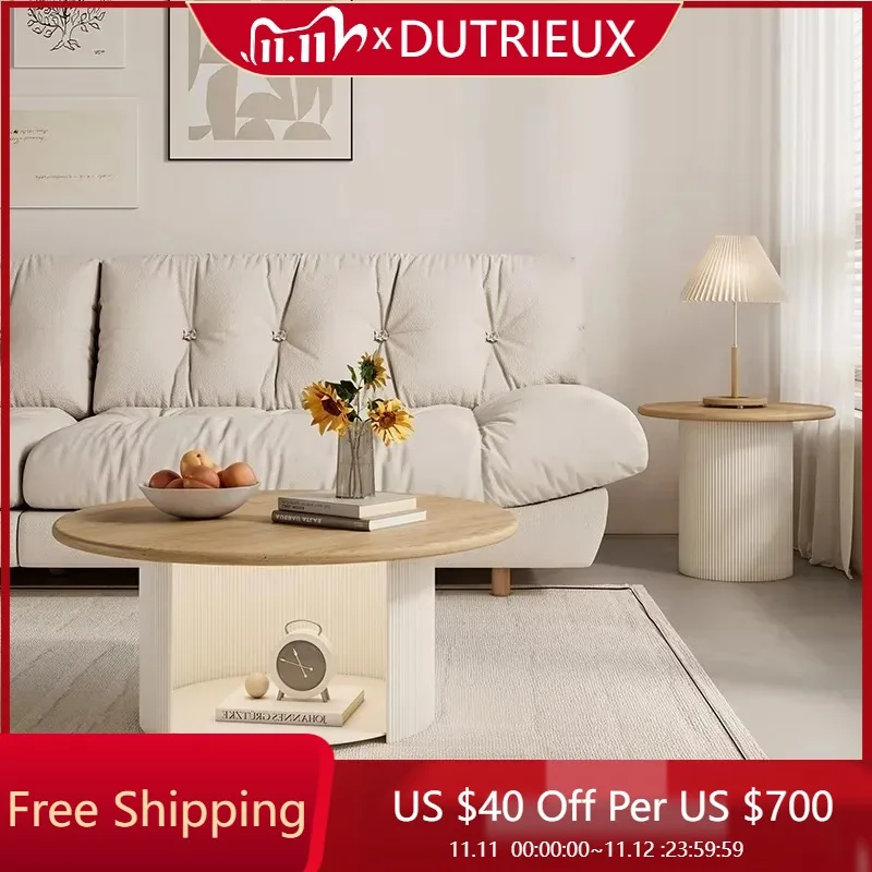 

Vintage Minimalist Coffee Tables Storage Modern Design Cute Coffee Tables Room Decor Beauty Mesa Auxiliar Lounge Suite Furniture