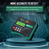 DUOYI DY4300 Digital Earth Tester Ground Resistance Megger Resistance 4-Terminal Meg-ohmmeter Soil Resistivity Component Tester