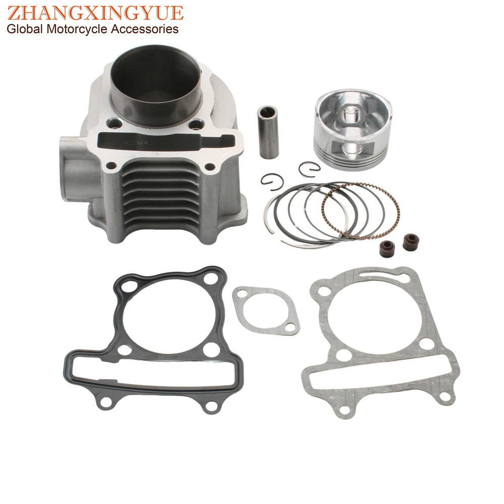 57.4mm Scooter Cylinder Block Kit For Kymco Agility 150cc R16 4T 2008-2009