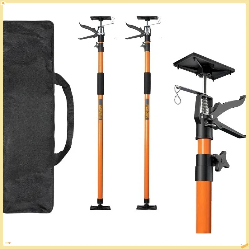 Стальная телескопическая регулируемая система поддержки сторонних рук 2PK — поддерживает 154 фунтов, удлиняет 49–14 дюймов |   для любителей DIY/черделителей