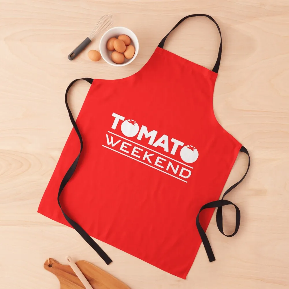 

Tomato Weekend Italian Family Annual Tradition Apron Cleaning Products For Home Utensils For Kitchen Korean For Woman Apron