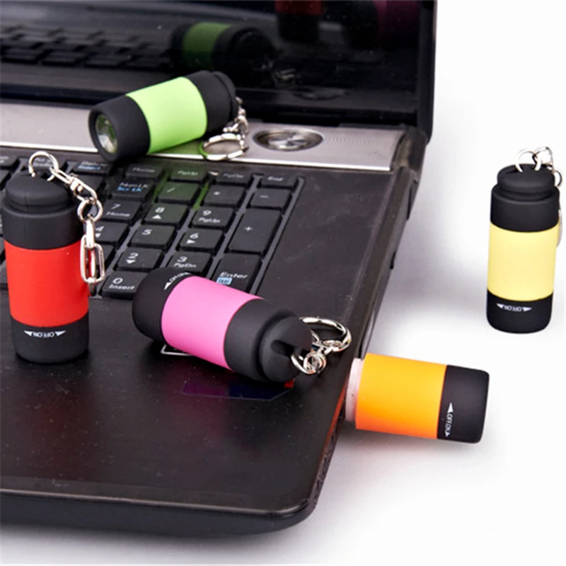 Mini Flashlight Pocket Emergency LED Flashlights Small Torch Portable Keychain Flashlight Mini Keychain Lights