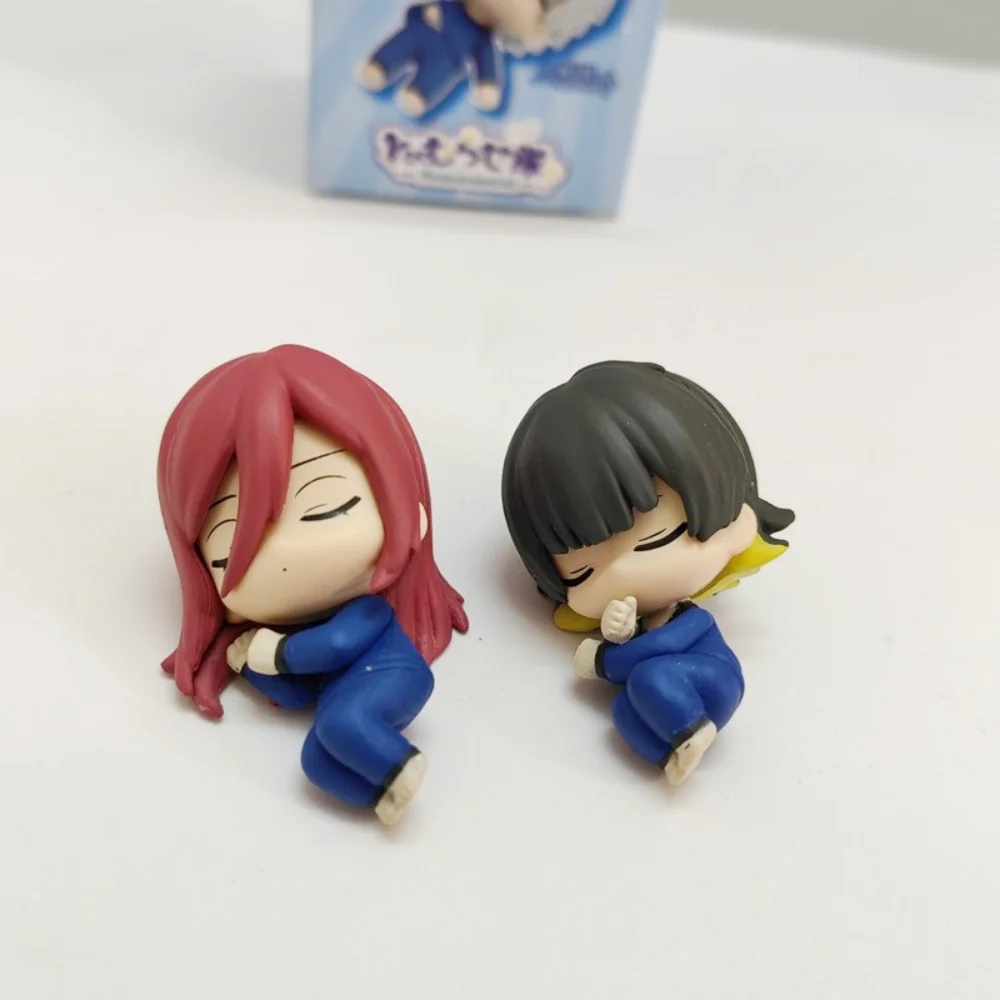 Anime BLUE LOCK Sleeping Blind Box Action Figure 5cm Pvc Figurine Yoichi Isagi Seishiro Nagi Model Toy Home Decoration Kid Gift view 4