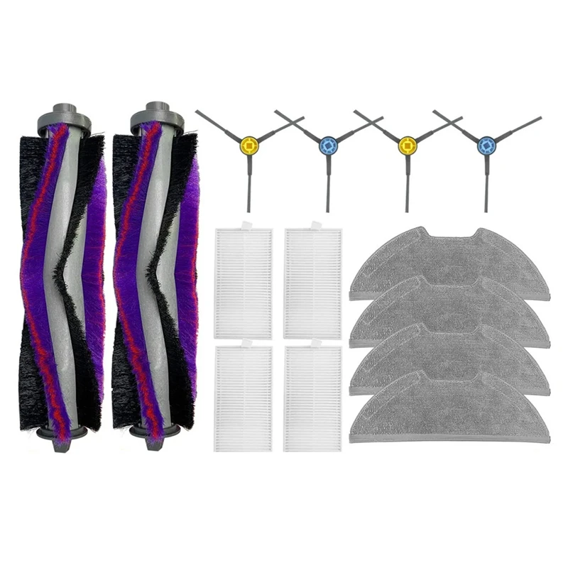 

Retail Replacement Part Accessories Fit For Eureka E10s Robot Vacuum Cleaner Side Brush Hepa Filters Mop Pads