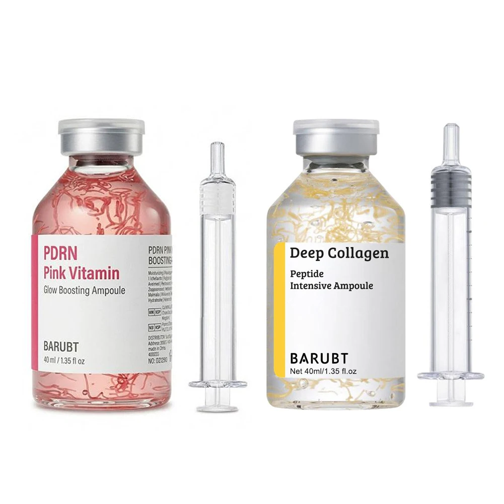 Ampolla Intensiva de Péptidos de Colágeno, Hidratación Intensiva, Reparación Profunda Avanzada, Sérum para la Barrera Cutánea del Rostro, Cuidado Diario de la Piel
