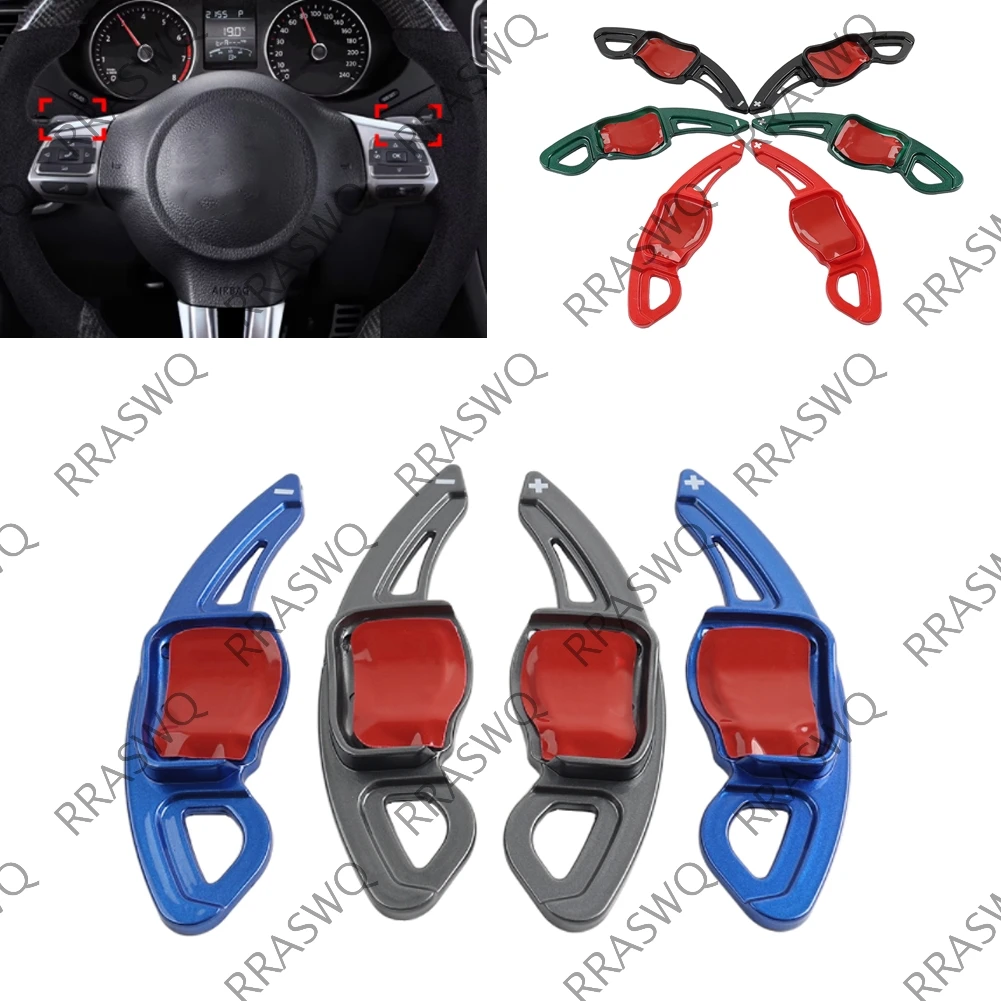 

Steering Wheel Shifter Paddle Extension For VW Golf 5 6 Jetta Passat Polo Sharan