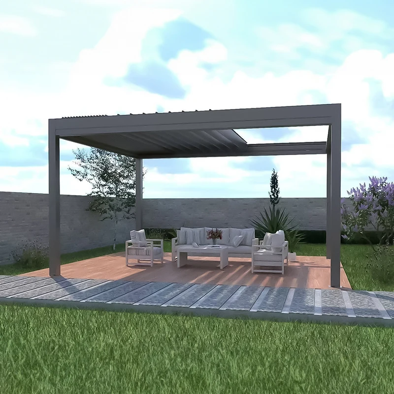 Modern Outdoor Pergola for All Weather Use in Garden Patio Backyard pergola