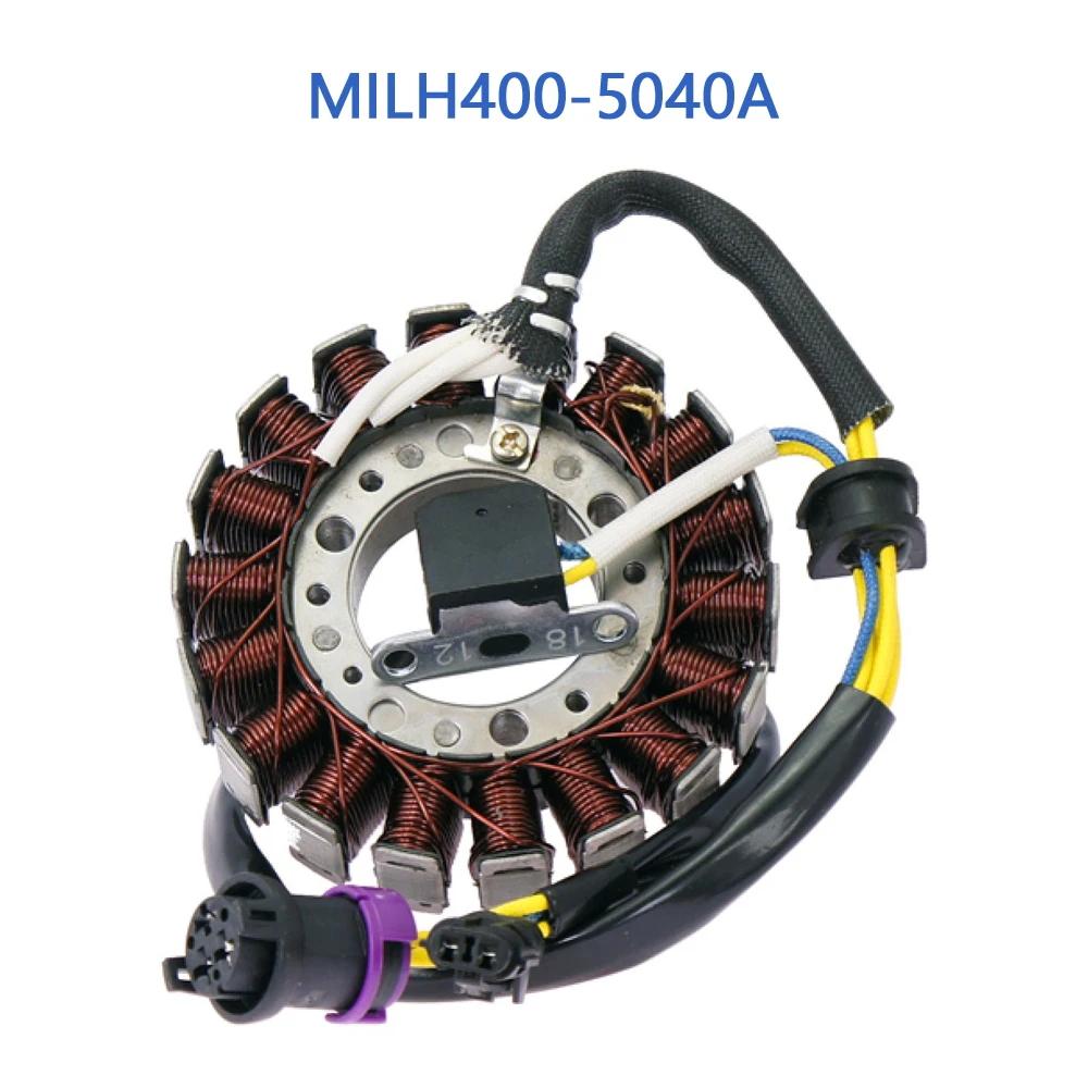 LH400-5040A Linhai YP400 18 Pole Stator Assy For Linhai Yamaha Keeway Jinlang Feishen Scooter ATV