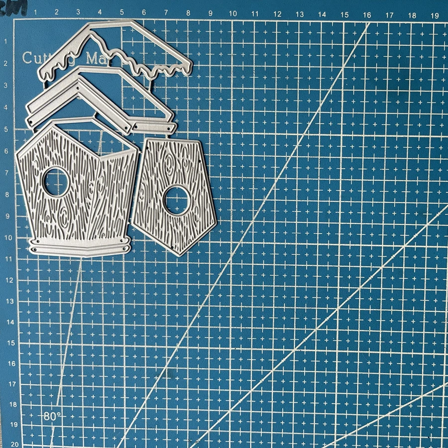 Lucky Goddess Metal Cutting Dies Bird House Diy Scrapbooking Photo Album Decorative Embossing Paper Card Crafts