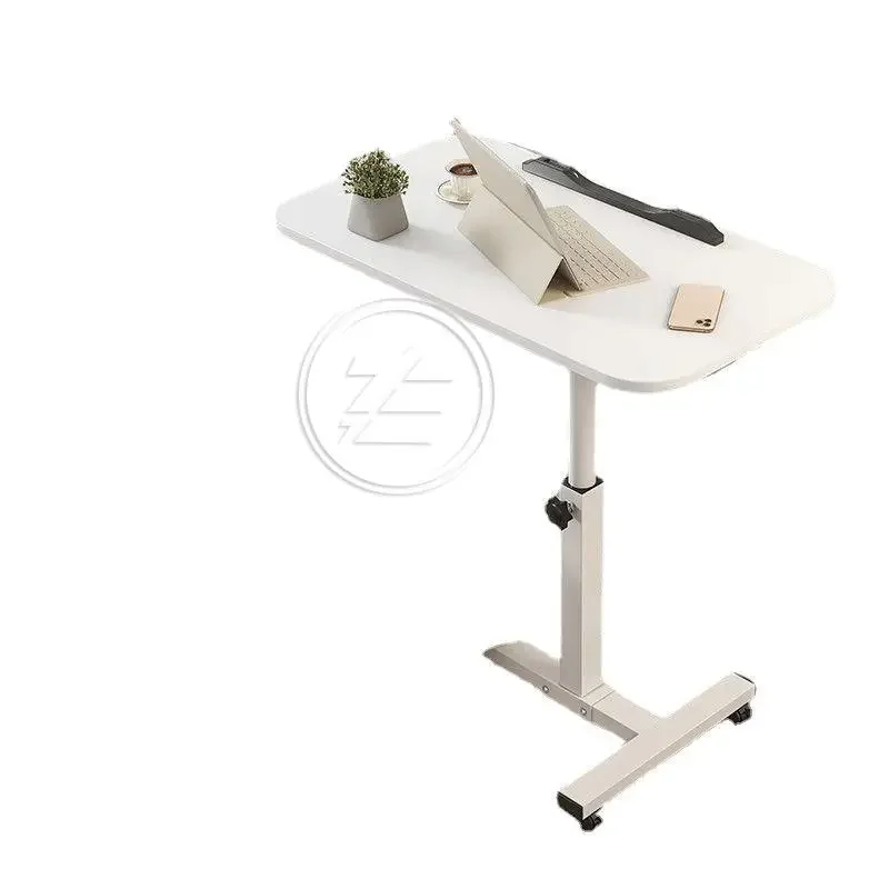 Lifting and moving computer desk Mobile lazy person table Sofa notes Adjustable folding lifting bedside table