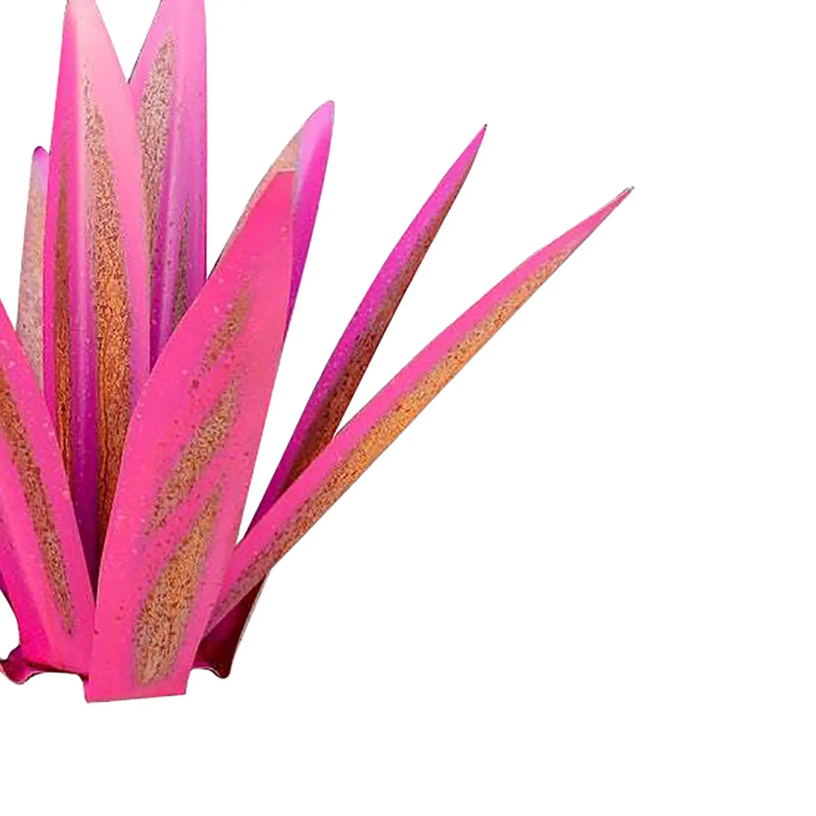 1pc Artificial Snake Plant Agave Plant Hand Painted Art Office Store Decoration Statue Figurines Yard Stakes Accessories
