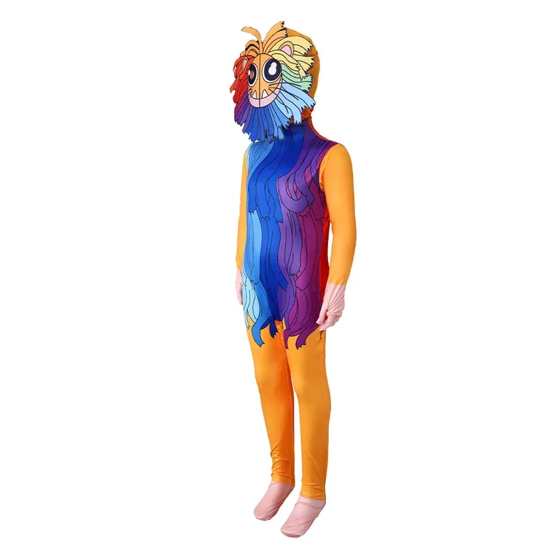 Kostum Cosplay Monster Mulut Biru Halloween 2025 Baru, Kostum Poppy, Jumpsuit Permainan Waktu Bermain, Dinosaurus Hijau, Singa Karnaval Anak-anak P eqs9X